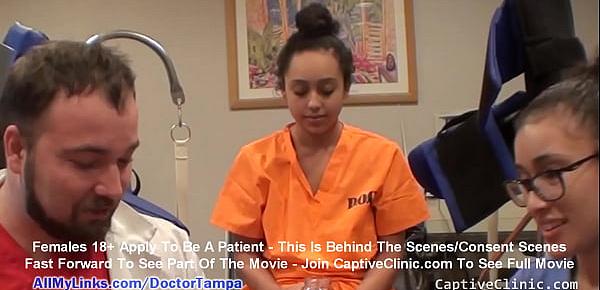  "Commissary Cash" Mia Sanchez&039;s Arrested, Strip Searched & Sentenced To Jail Where She Becomes Human Test Subject For Doctor Tampa & Nurse Lilith Rose @CaptiveClinic.com